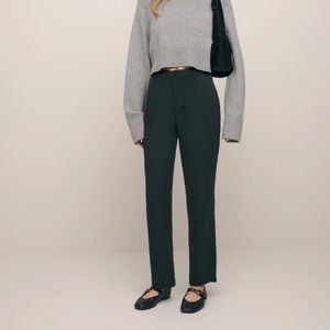 REFORMATION GREY DRESS PANTS